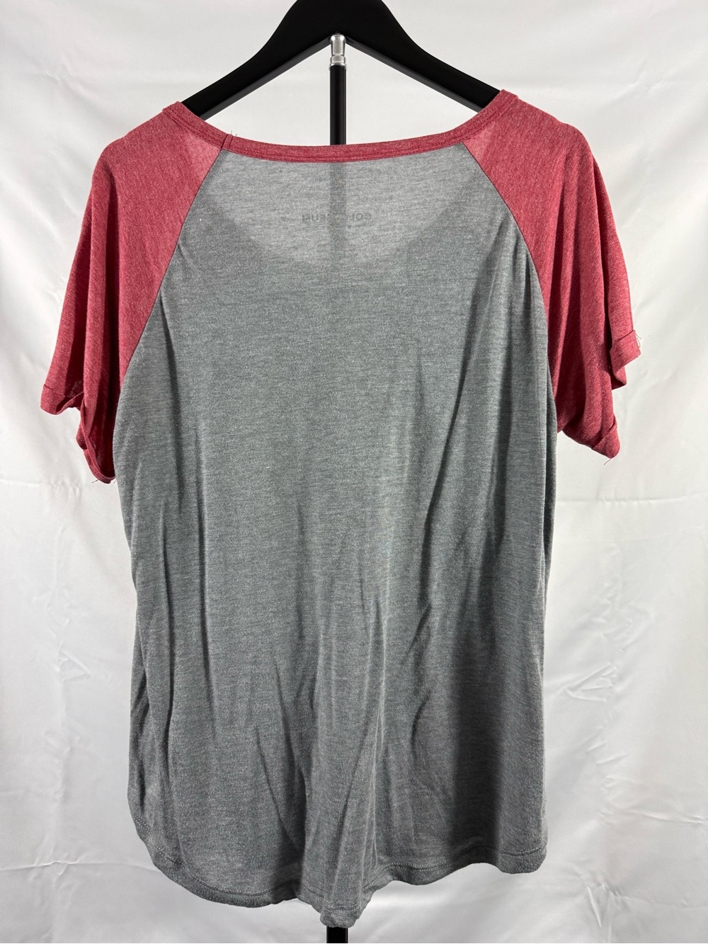 Colosseum Arkansas Razorbacks Rhinestone Raglan Tee XL - Picture 3 of 4